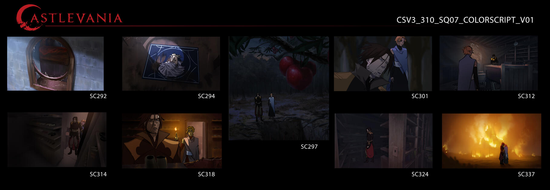 Castlevania Color Script 02